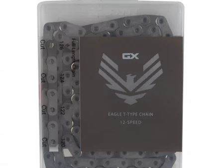 Cadena Sram Eagle GX T-Type Flattop 12V 126 Links Plateado