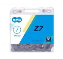 Cadena KMC Z7 1/2X3/32X116 6-7-8 Vel. Brown. Taiwan