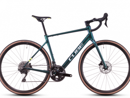 Bicicleta Cube Attain SLX goblin´n´yellow 50